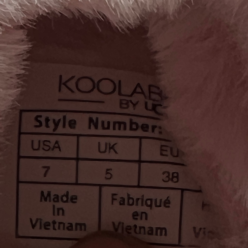 Nib Koolaburra By Ugg Fuzz’n Ii Size 7 - image 5